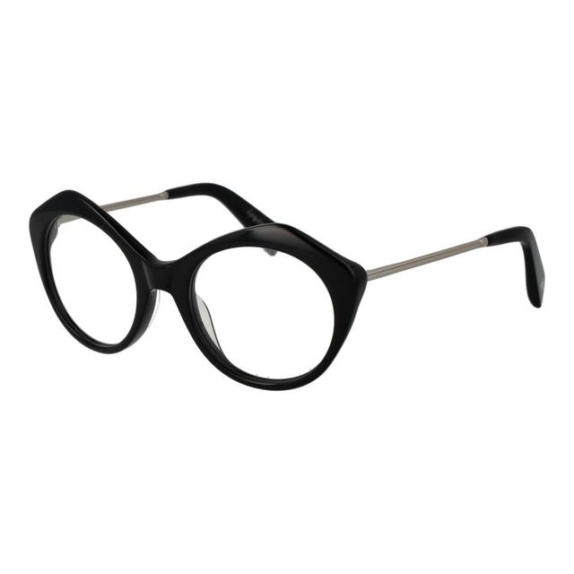Yohji Yamamoto Black Acetate Glasses Women's (Frames)