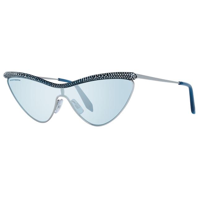 Atelier Swarovski Gray Metal Women's Sunglasses