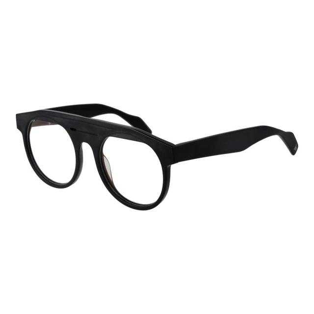 Yohji Yamamoto Black Plastic Glasses Men's (Frames)
