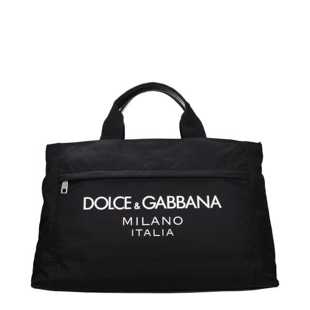 Dolce & Gabbana Black Fabric Luggage And Men's Travel