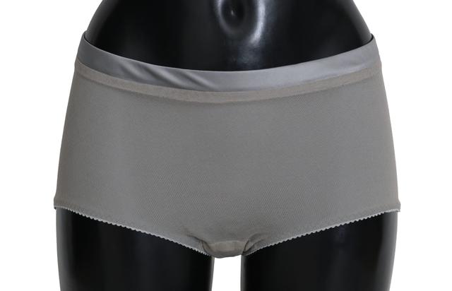 Dolce & Gabbana Underwear Silver With Net Silk Women's Bottoms