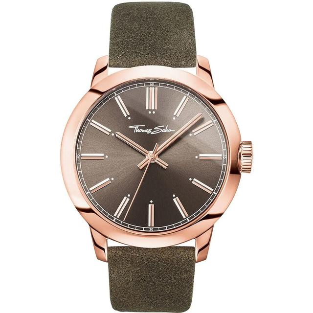 Thomas Sabo Bicolor Leather Dress Men's Watch
