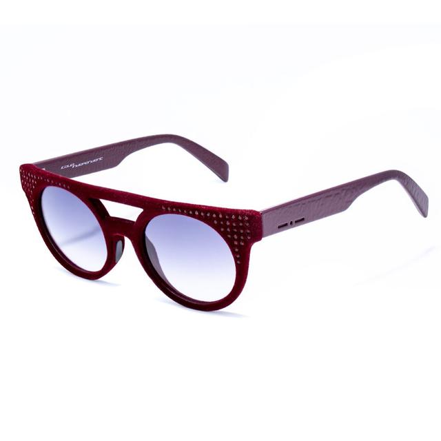 Italia Independent Bordeaux Acetate  Sunglasses
