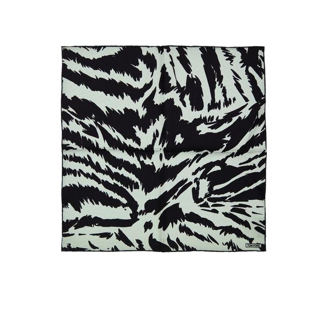 Tom Ford Gray Silk Pocket Men's Square