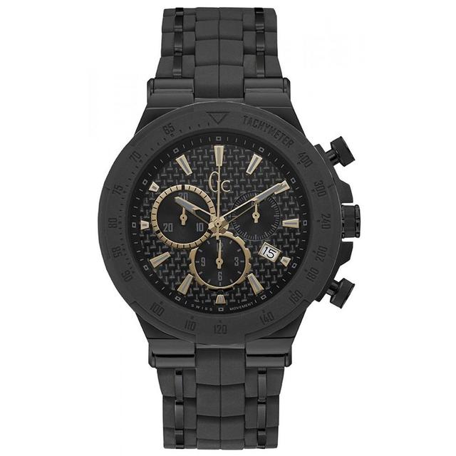 GC Black Stainless Steel Dress Men's Watch