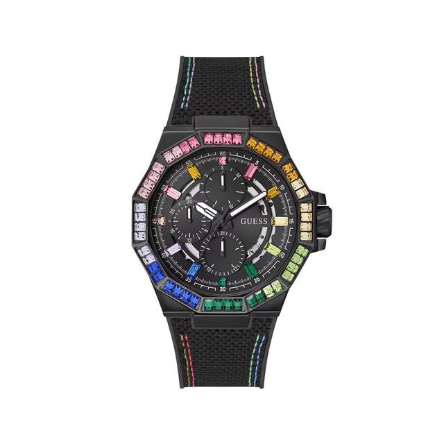 Guess Black Synthetic Sport Men's Watch