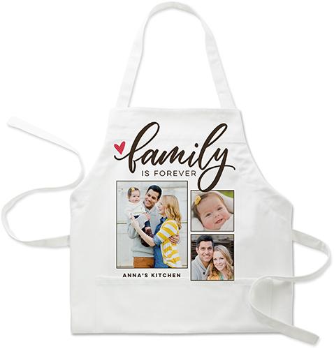 Aprons: Family Is Forever, Adult, Brown, chocolate