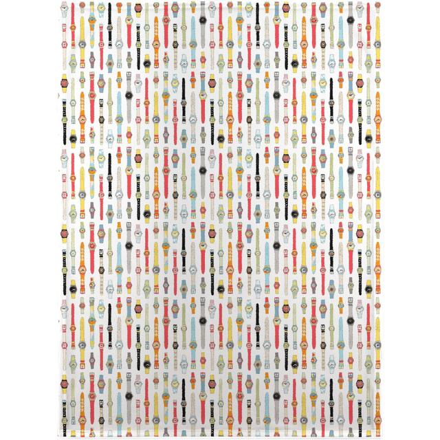 Plush Fleece Photo Blankets: Fashion Watches - Multicolor Blanket, Plush Fleece, 30x40, Multicolor
