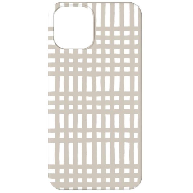 Custom iPhone 11 Cases: Loose Weave, Slim Case, Matte Finish, Gray, Wheat