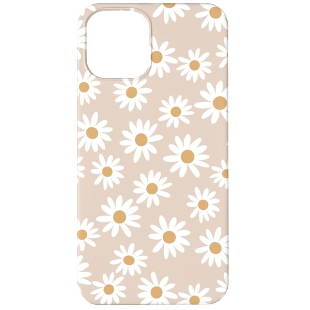 Custom iPhone 11 Cases: Daisies, Slim Case, Matte Finish, Pink, Pearl