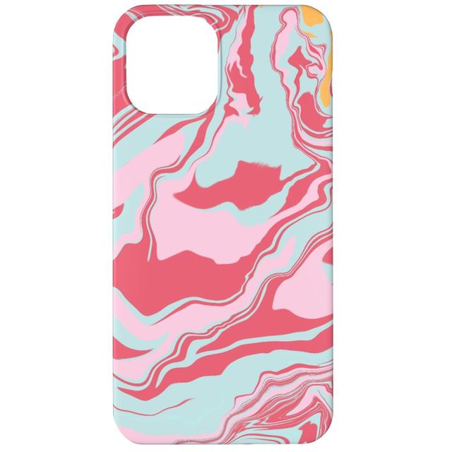 Custom iPhone 12 Cases: Marmor, Silicone Liner Case, Matte Finish, Pink, Faded Rose