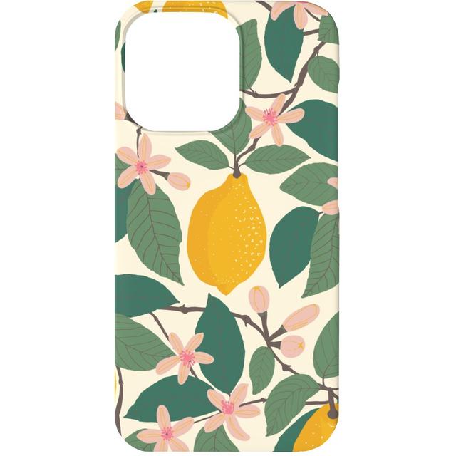 Custom iPhone 13 Cases: Lemon Tree - Yellow, Silicone Liner Case, Matte Finish, Yellow, Classic Yellow