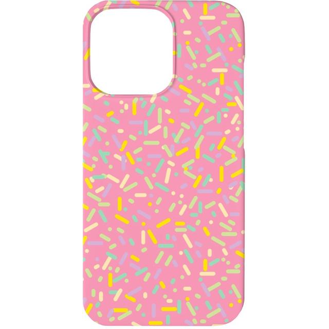 Custom iPhone 13 Cases: Sprinkles - Pink, Silicone Liner Case, Matte Finish, Pink, Bright Pink