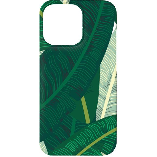 Custom iPhone 13 Cases: Classic Banana Leaves - Palm Springs Green, Slim Case, Matte Finish, Green, Classic Green