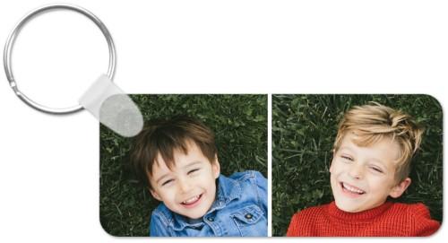 Rectangular Key Chains: Gallery of Two, Multicolor