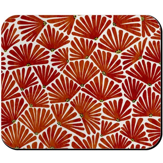 Custom Mouse Pads: Solie - Red & White, Red