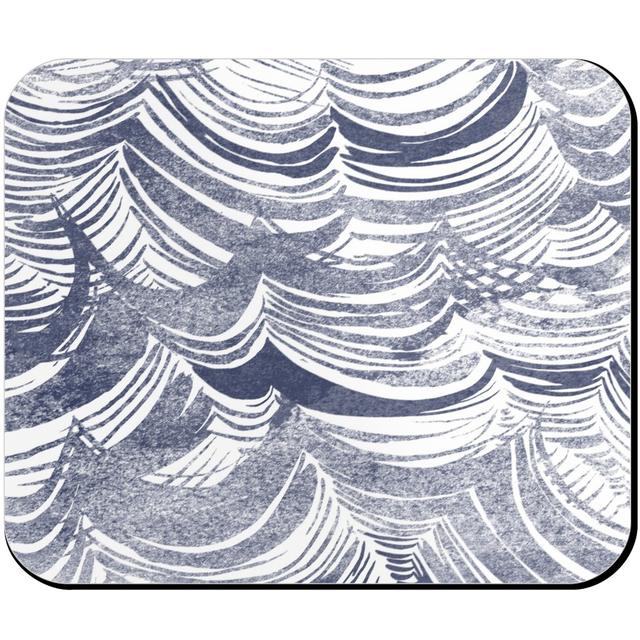 Custom Mouse Pads: Wild Ocean, Gray