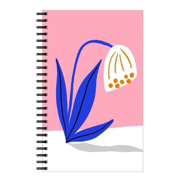 Personalized Notebooks: Derp Flower - Multi, 5x8