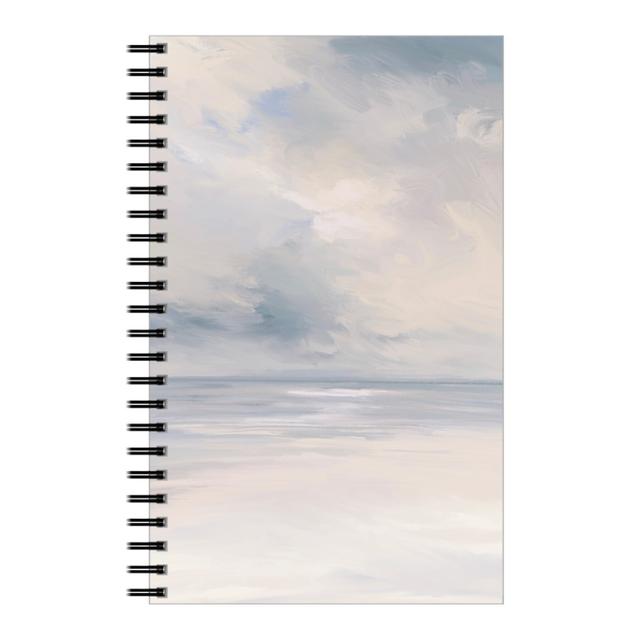 Personalized Notebooks: Beach Day - Neutral, 5x8, Blue, True Blue