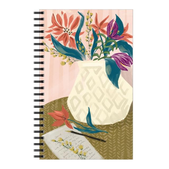Personalized Notebooks: Letter and Lilies - Multi, 5x8