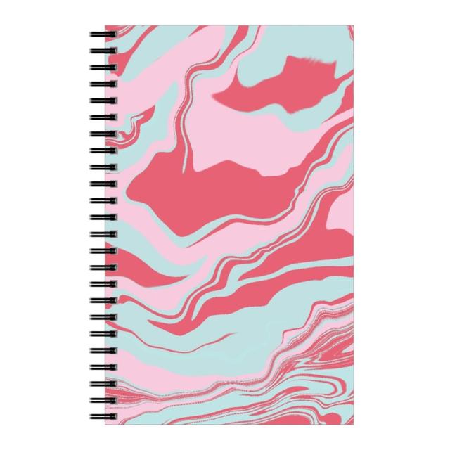 Personalized Notebooks: Marmor, 5x8, Pink, Faded Rose