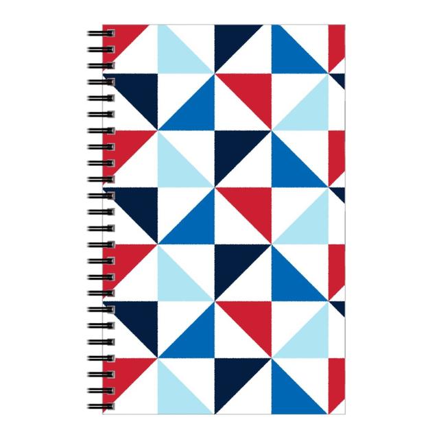 Personalized Notebooks: Pinwheels - Multi, 5x8, Blue, True Blue