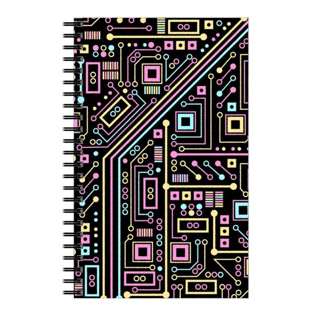 Personalized Notebooks: Short Circuits, 5x8, Multicolor, Volcano