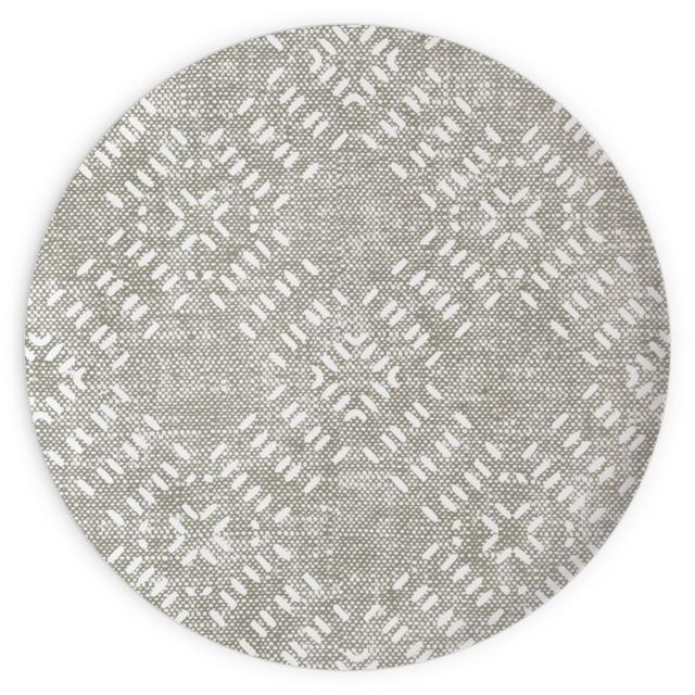 Plates: Modern Farmhouse Tile - Neutral, 10x10, Gray