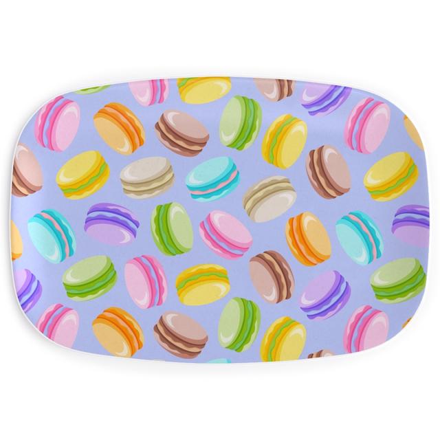 Serving Platters: Pastel Macarons - Lavender, Purple