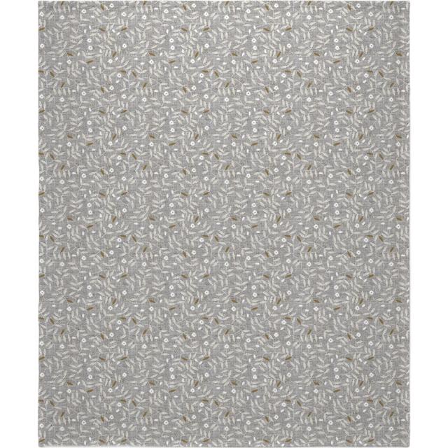 Sherpa Fleece Photo Blankets: Darcy Blanket, Sherpa, 50x60, Gray