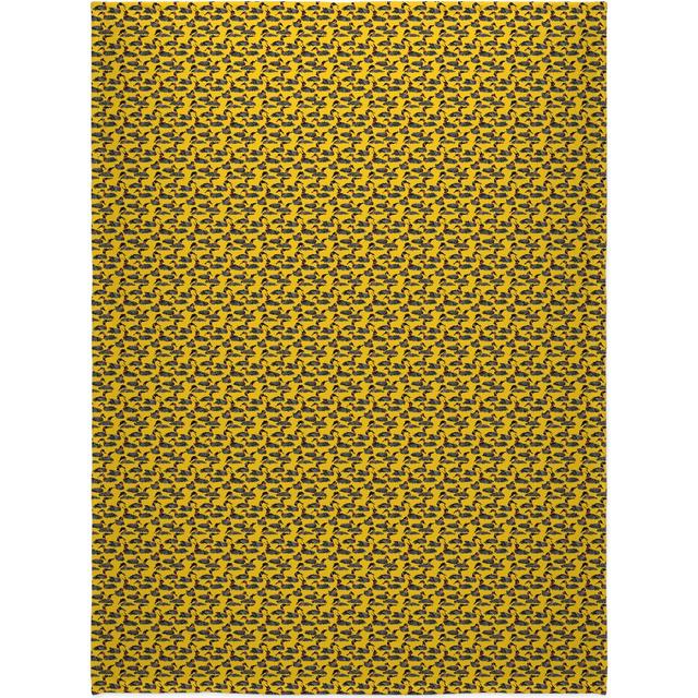Fleece Photo Blankets: Common Loon of Canada - Yellow Blanket, Fleece, 60x80, Yellow, Classic Yellow