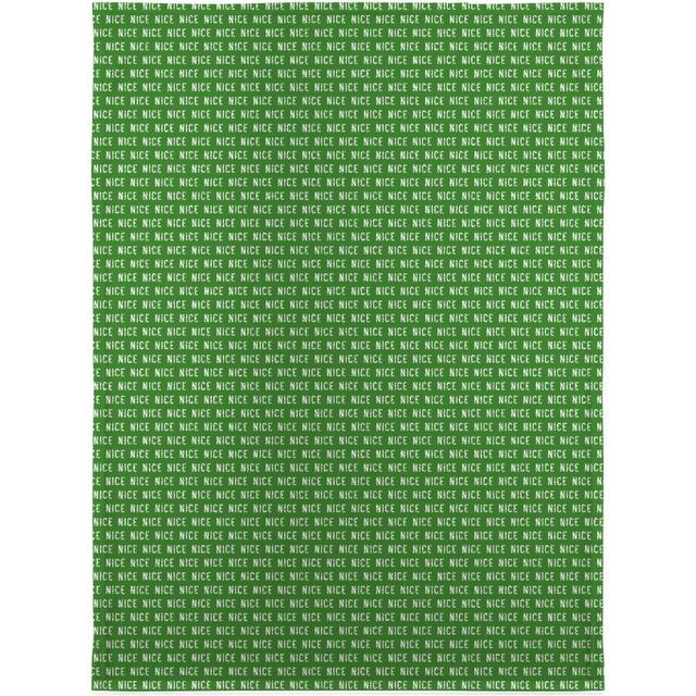 Fleece Photo Blankets: Nice - Green Blanket, Fleece, 30x40, Green, Classic Green