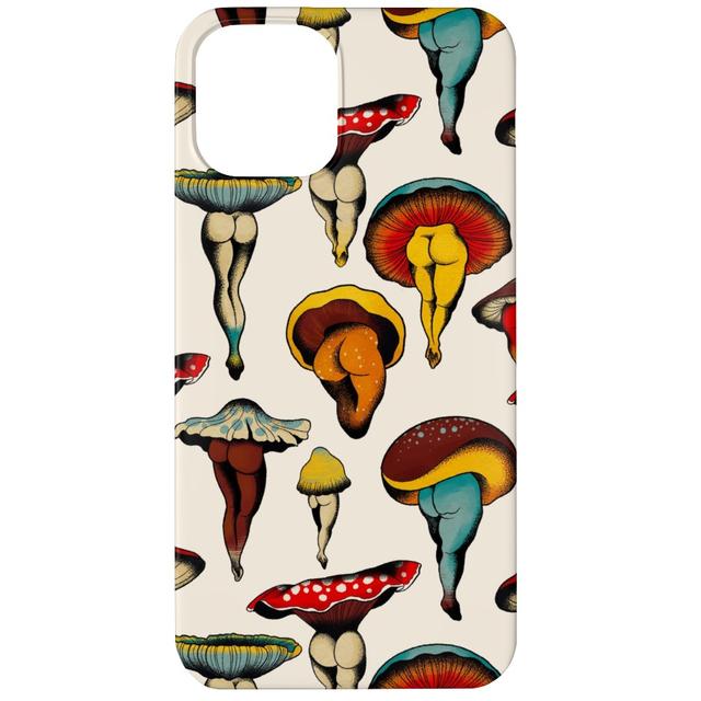Custom iPhone 11 Cases: Sexy Mushrooms, Slim Case, Matte Finish, Multicolor