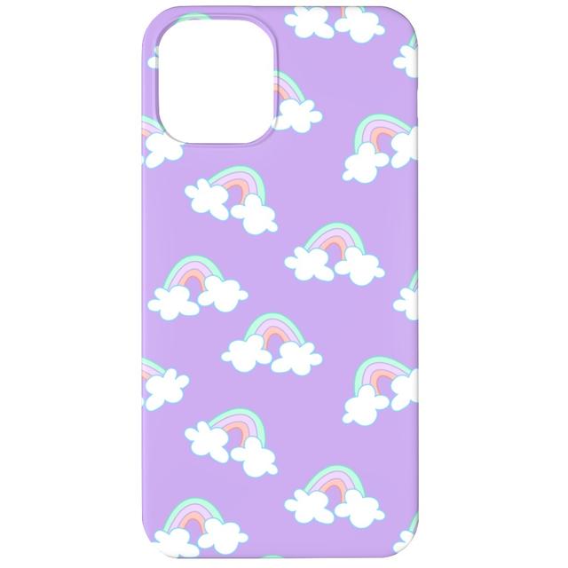 Custom iPhone 11 Cases: Nicola Unicorn Rainbows, Slim Case, Matte Finish, Purple, Lilac