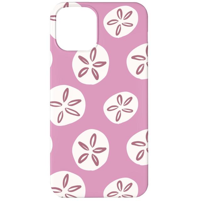 Custom iPhone 11 Cases: Sand Dollar Sea Shells, Slim Case, Matte Finish, Pink, Whisper