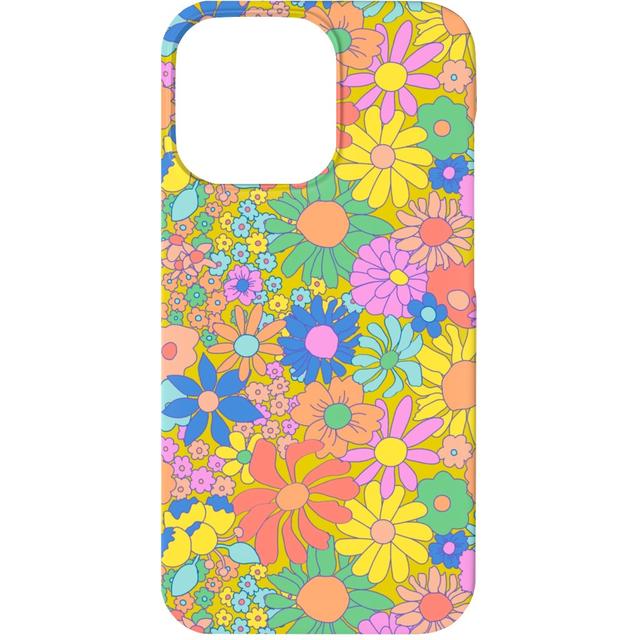 Custom iPhone 13 Cases: Groovy Meadow - Multi, Slim Case, Matte Finish