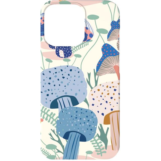 Custom iPhone 13 Cases: Whimsical Mushroom Village - Multi, Slim Case, Matte Finish
