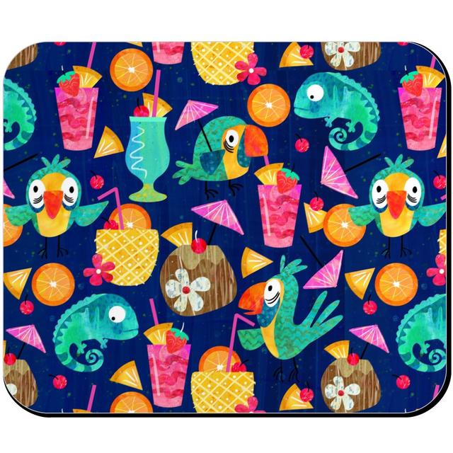 Custom Mouse Pads: Chillaxin - Multi on Blue