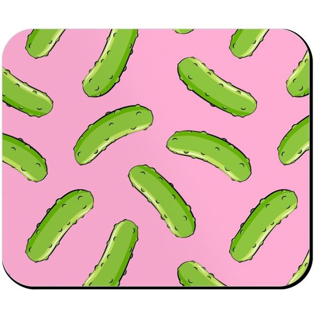 Custom Mouse Pads: Pickles - Pink, Bright Pink