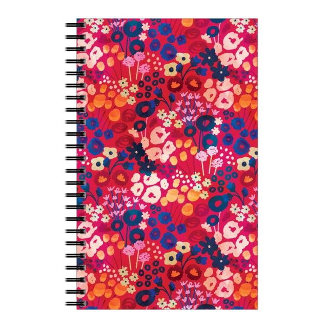 Personalized Notebooks: Modern Retro Floral - Multi, 5x8