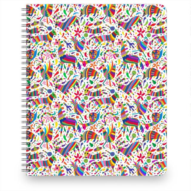 Personalized Notebooks: Ole Come on a My House Pinata - Multi, 8.5x11