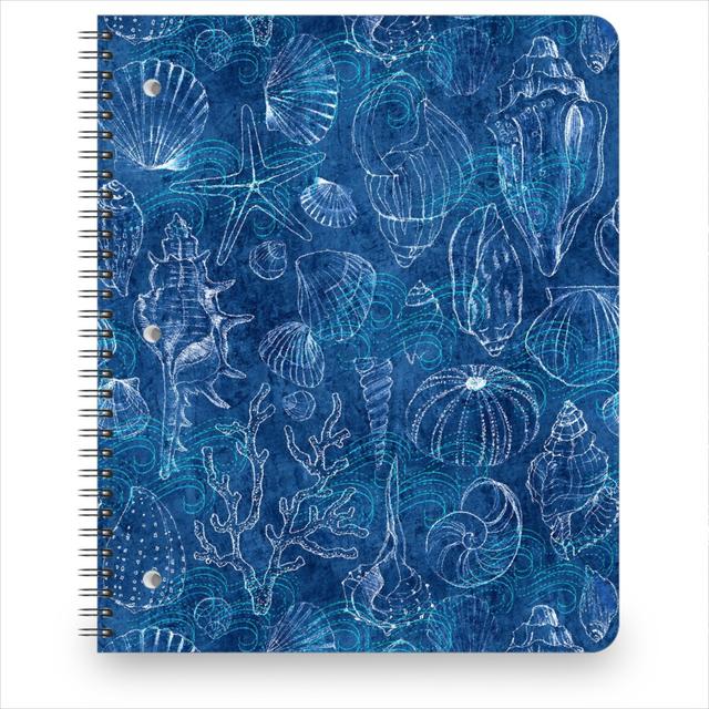 Personalized Notebooks: How Blue Is My Ocean, 8.5x11, Blue, True Blue