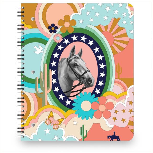 Personalized Notebooks: Maverick Horse, 8.5x11, Multicolor, Waterfall