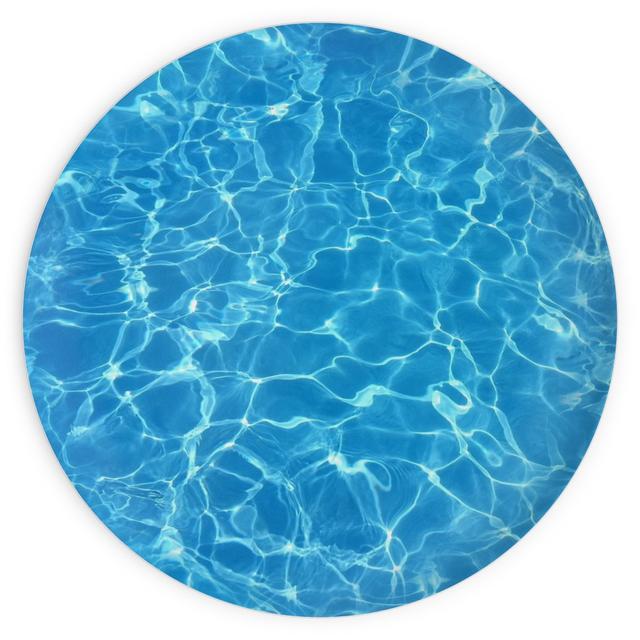 Plates: Osc Aqua Camo, 10x10, Blue, True Blue