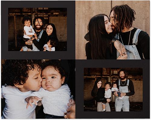 Custom Photo Puzzles: Minimal Gallery of Four, 520 Pieces, Multicolor