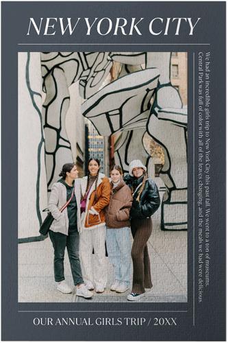 Custom Photo Puzzles: Editorial Snapshot, 1014 Pieces, Gray