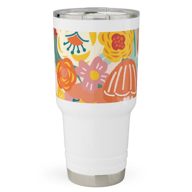 Travel Tumblers: Liberty Florals, 30oz, Multicolor