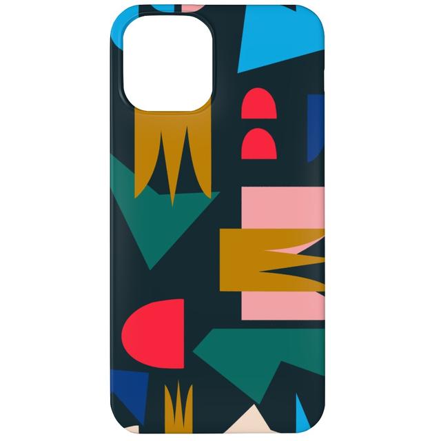 Custom iPhone 11 Cases: Shape of Things - Multi, Silicone Liner Case, Matte Finish