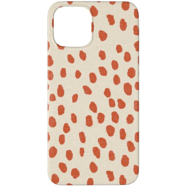 Custom iPhone 12 Pro Cases: Printemps - Spice, Silicone Liner Case, Matte Finish, Orange