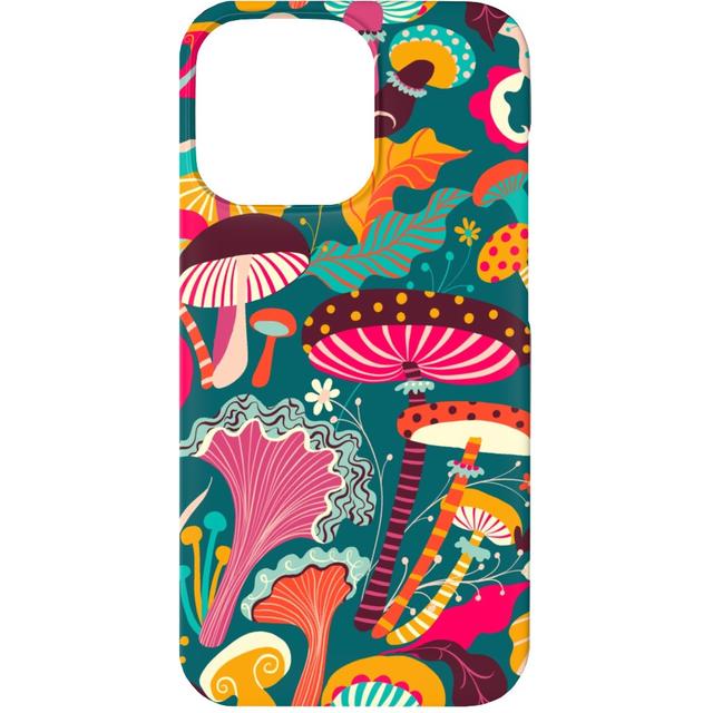 Custom iPhone 13 Cases: Fantastic Fungi - Multi, Silicone Liner Case, Matte Finish